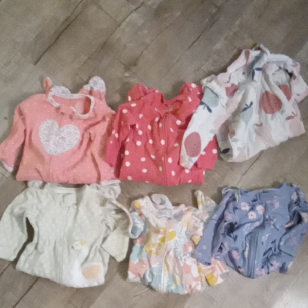 Carter's Kids Pajama Sets - Pink, Red, White, Blue, Green